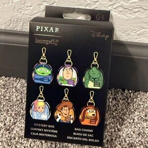 🦖🤠🐑 NWT Toy Story Disney Pixar Loungefly Mystery Bag Charm